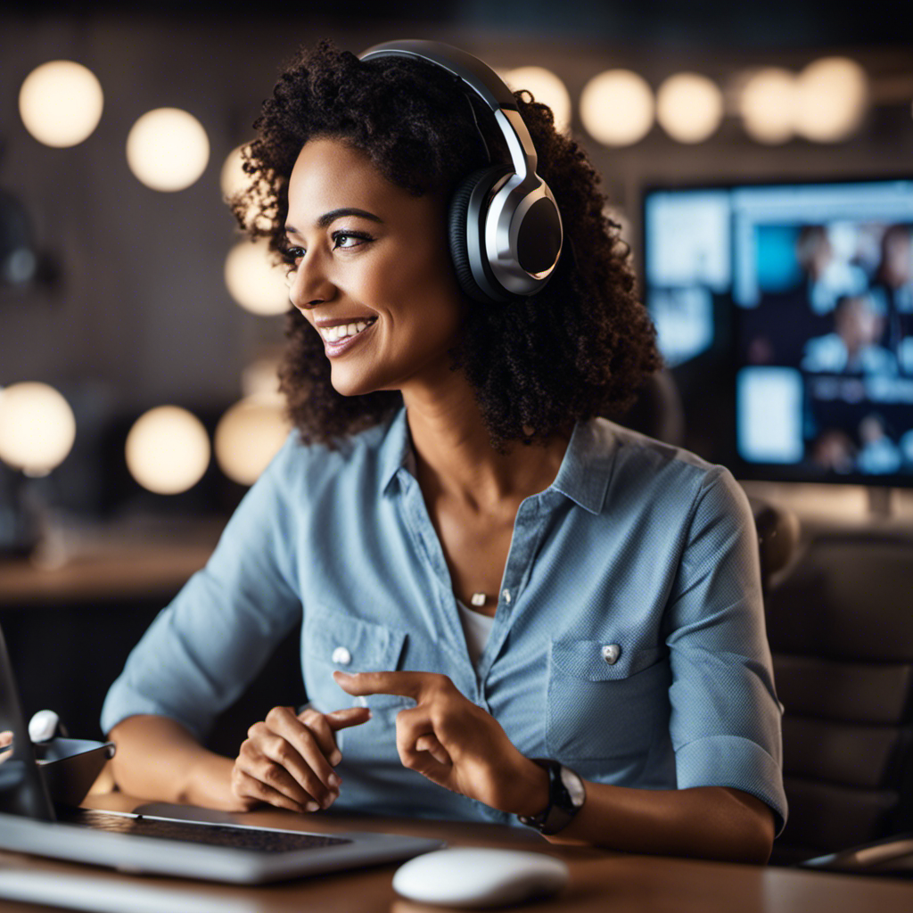 An image showcasing a friendly chat assistant icon with a headset, multitasking by responding to customer queries on multiple screens, symbolizing the high demand for chat assistant freelance jobs in 2023