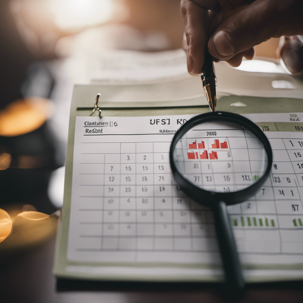 An image showing a person with a calendar, setting reminders for bill payments