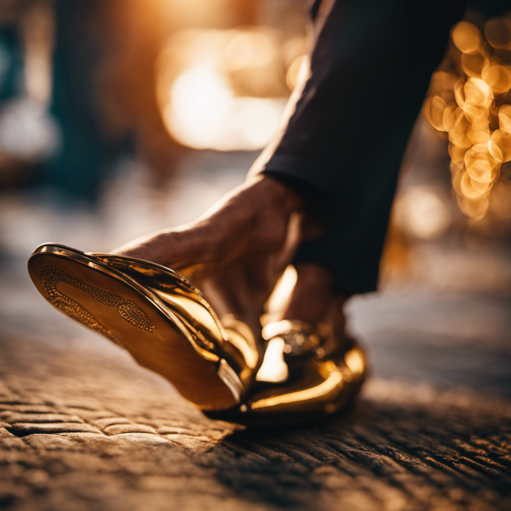 An image capturing the art of selling men's feet pics
