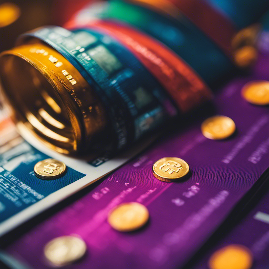 An image that visually represents the journey of your money, using vibrant colors and overlapping paths to depict income, expenses, savings, investments, and goals, showcasing the interconnectedness of your financial choices