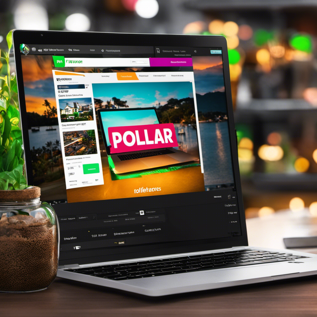 An image showing a laptop with a vibrant Fiverr homepage displayed, highlighting the "Data Entry" category