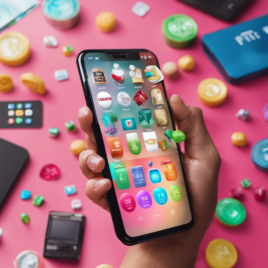 An image showing a smartphone screen displaying the Ibotta app interface, with a colorful assortment of product icons, cashback offers, and a user's total savings displayed prominently, enticing readers to discover the money-saving wonders of Ibotta